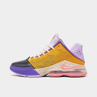 Nike Lebron 19 Low Seasonal Basketball Shoes In Lilac/pink Glaze/dark Smoke Grey