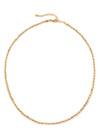Monica Vinader Mini Nugget 18ct Yellow Gold-plated Vermeil Sterling Silver Necklace In Gold
