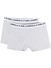 KARL LAGERFELD LOGO-WAISTBAND BOXERS SET OF 2