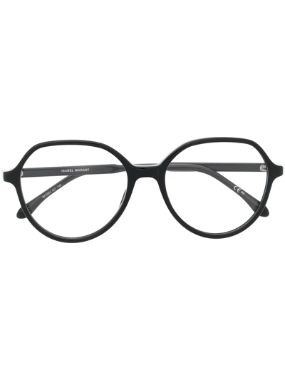 Isabel Marant Eyewear Round-frame Glasses In Black