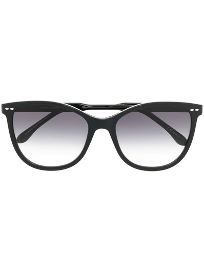 Isabel Marant Eyewear Square Tinted Sunglasses In Black