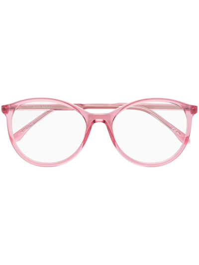 Isabel Marant Eyewear Round-frame Glasses In Pink