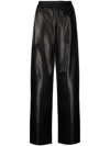 DROME HIGH-WAISTED LEATHER TROUSERS