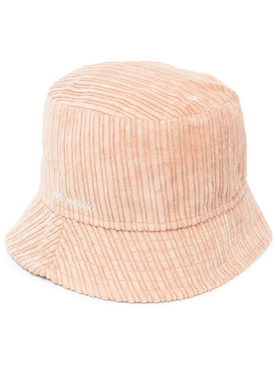 Isabel Marant Corduroy Bucket Hat In Brown