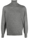 Brunello Cucinelli Turtleneck Sweater Long Sleeves In Grey