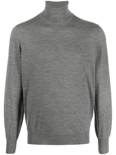 BRUNELLO CUCINELLI WOOL-CASHMERE ROLL-NECK JUMPER