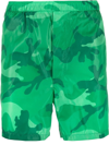 VALENTINO CAMOUFLAGE-PRINT SHORTS