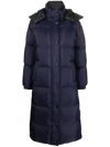 YVES SALOMON REVERSIBLE PUFFER COAT