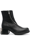 Gmbh Black Ergonomic Riding Boots In Black