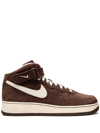 Nike Air Force 1 Mid Qs Chocolate In Brown
