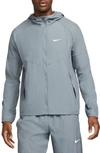 Nike Repel Miler Jacket In Smoke Grey/smoke Grey