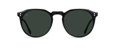 Raen Remmy 49 Pol S272 Round Polarized Sunglasses In Green