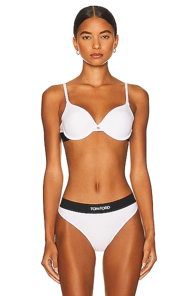 Tom Ford Padded Bra In White