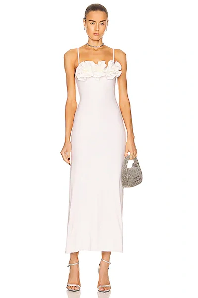 Maygel Coronel Aura Maxi Dress In Off White