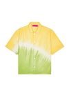 THE ELDER STATESMAN BLOT RECYCLE CASH BUTTON SHIRT