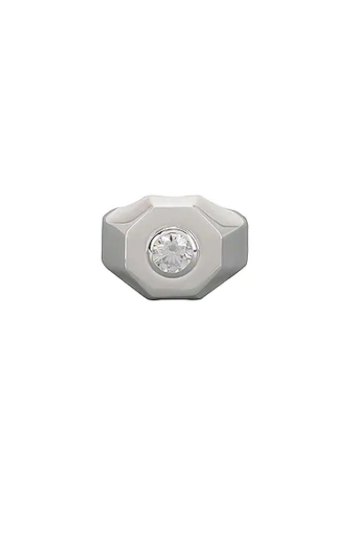 Hatton Labs Octagon Signet Ring In Silver