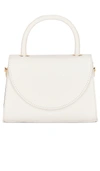 Olga Berg Sasha Top Handle Bag In White