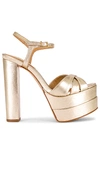 Schutz Keefa High Platform In Gold