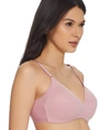 Warner's No Side Effects Wire-free T-shirt Bra In Blue Granite