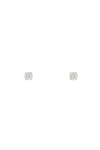 Effy 14k White Gold Prong Set Round Cut Diamond Stud Earrings