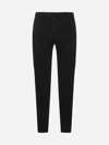 C.p. Company Stretch Sateen Tapered-leg Stretch-cotton Cargo Trousers In Black