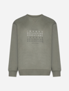 Brunello Cucinelli Text And Logo Cotton Sweatshirt