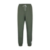 Thom Browne Green Contrast Trim Lounge Pants In Dk Green