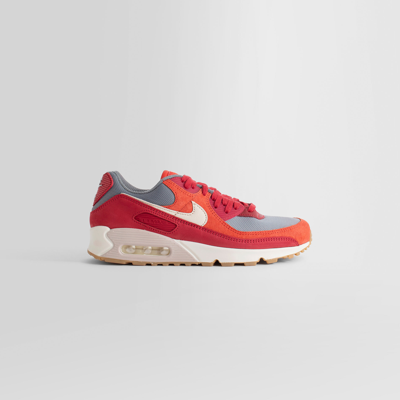 Nike Air Max 90 Premium Sneakers In Red