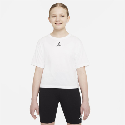 Jordan Essentials Big Kids' T-shirt In White
