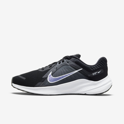 Nike Women's Quest 5 Road Running Shoes In Black
