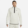 Nike Sportswear Tech Fleece Men's 1/2-zip Top In White