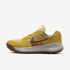 Nike Acg Lowcate Leather-trimmed Mesh And Suede Sneakers In Yellow