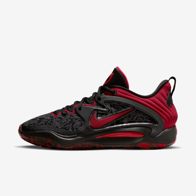 Nike Kd15 Basketball Shoes In Black/university Red/light Crimson