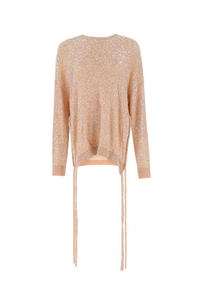 Stella Mccartney Pink Nylon Blend Oversize Sweater Nd  Donna 40 In 6800