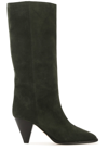 Isabel Marant Riria Suede Knee-high Boots
