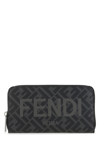 FENDI PRINTED FABRIC WALLET  PRINTED FENDI UOMO TU