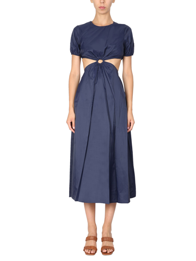 Staud Clothing Womens Blue Other Materials Dress