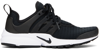 Nike Air Presto Ultra Flyknit And Rubber Trainers In Black/black/white
