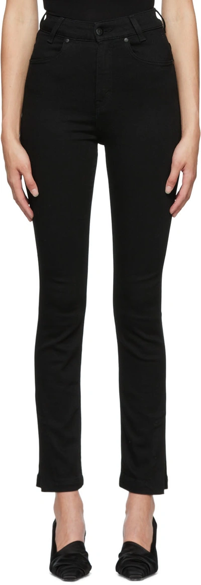 Bite Studios Black Slim Eco Jeans In Black 0999