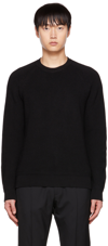 TOM FORD BLACK RIBBED SWEATER
