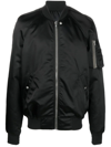 RICK OWENS ZIP-UP BOMBER JACKET