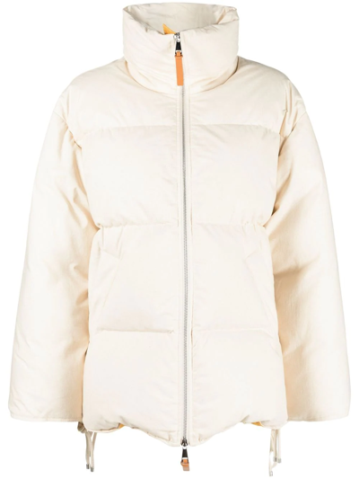Moncler Raimi Down Jacket In Light Bone