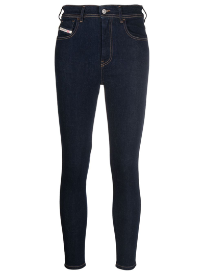 Diesel Slandy Skinny Jeans In Blau