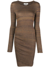 ISABEL MARANT ÉTOILE JYOTI KNITTED MIDI DRESS