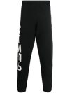 Heron Preston Graphic-printed Elasticated Waistband Pants In Schwarz