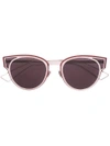 Dior Eyewear  Sculpt Sunglasses - Metallic In Metallic