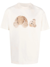 Palm Angels Kill The Bear Graphic T-shirt In White