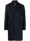 CORNELIANI SINGLE-BREASTED WOOL COAT