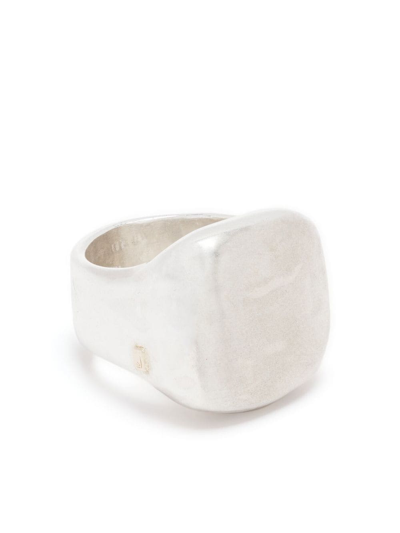 Rosa Maria Signet-style Ring In Silber