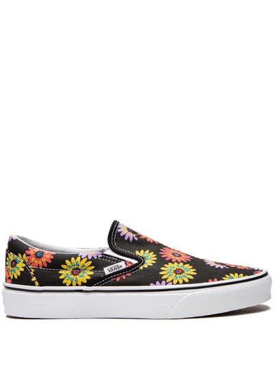 Vans Classic Slip-on Sneakers In Schwarz